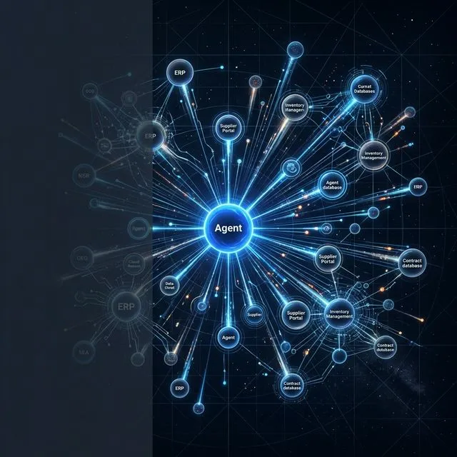 Agentic AI automation in enterprise procurement workflow