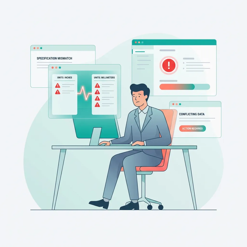 Unit conversion tables and formulas for procurement