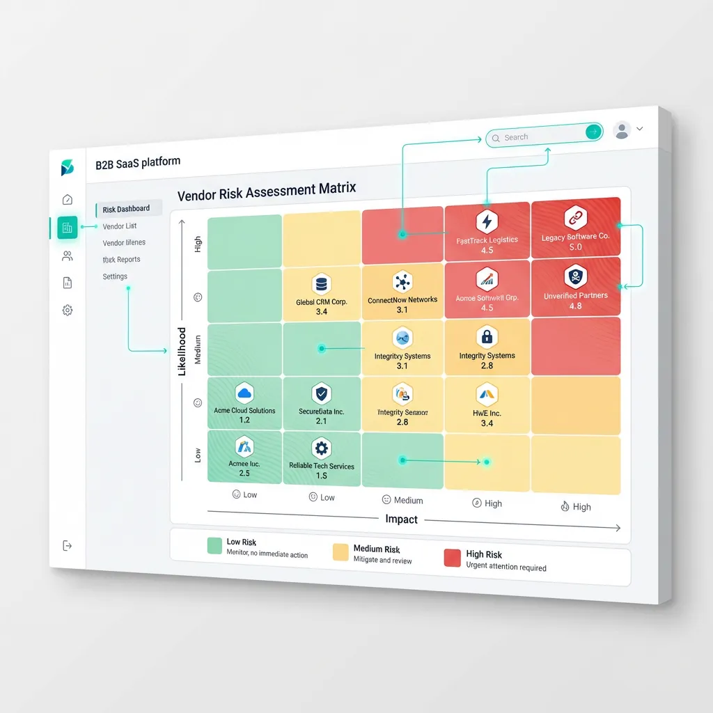 Vendor risk assessment framework and checklist